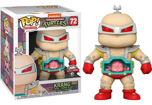 Funko 51406 Pop Vinyl Teenage Mutant Ninja Turtles Krang 6