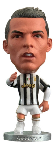 Figura Coleccionable Fútbol Soccer Cr7 Ronaldo En Juventus
