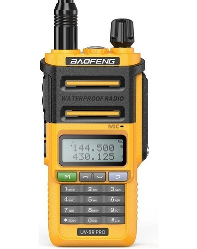 Radio Baofeng Uv-9vr Pro 16w Ip68 Doblebanda 136-520mhz 26km