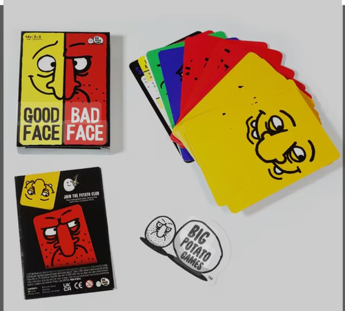 Juego De Viaje Good Face Bad Face Para Fiesta En Familia