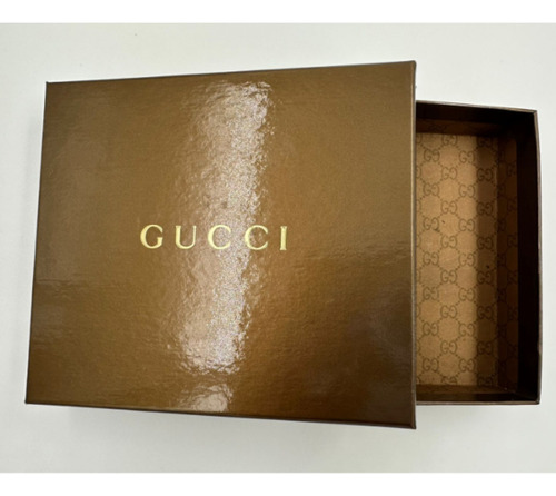 Caixa Gucci Original Para Carteira