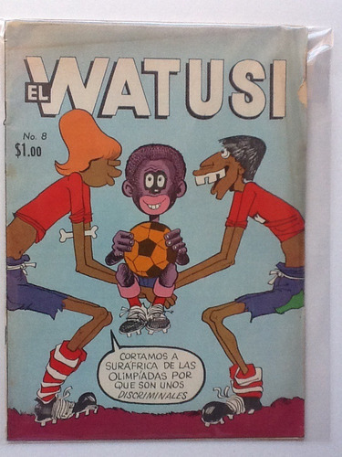 Cómic El Watusi  Num. 8  Año 1968