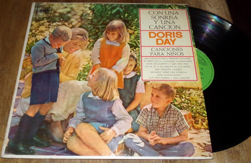 Doris Day Con Una Sonrisa Y Una Cancion Lp Argentino Kktus