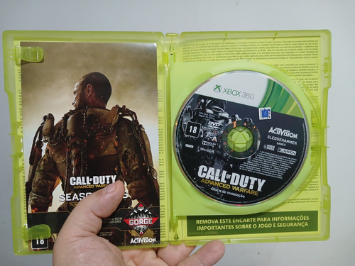 Jogo Xbox 360 Call Of Duty Advanced Warfare Made In Brasil (Usado)