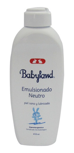 Cremas Para Bebe Emulsionado Babyland Neutro 410ml