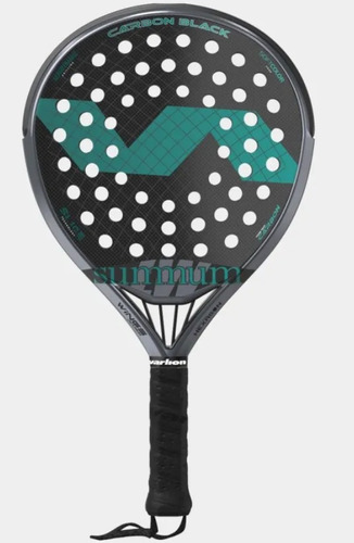 Pala De Padel Lw Summum Carbon Black Varlion + Overgrip