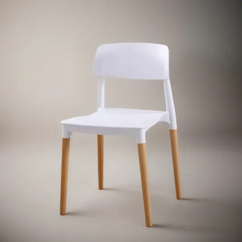 Silla De Comedor Belloch Eames X 1 Tu Idea - Varios Colores Blanco Blanco