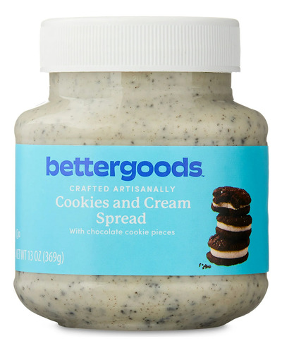 Better Goods Cookies & Cream Spread Untable Galleta Importad