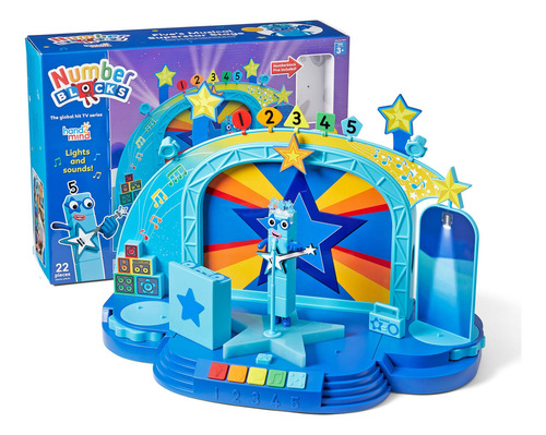 Playset Hand2mind Numberblock Fives Musical Superstar Stage