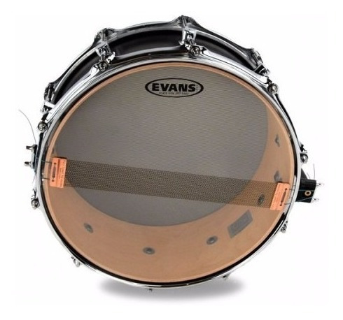 Imagen 2 de 4 de Parche Evans Hazy 300 Bordonero De 14'' Usa Redoblante Tambor