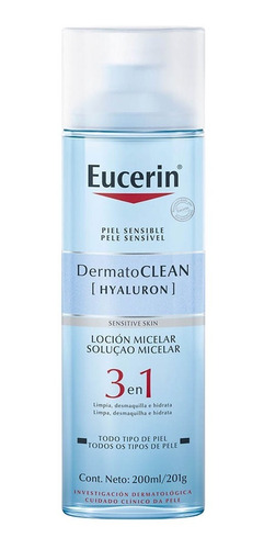 Eucerin Dermatoclean Loción Micelar 3 En 1 Limpiadora 200ml