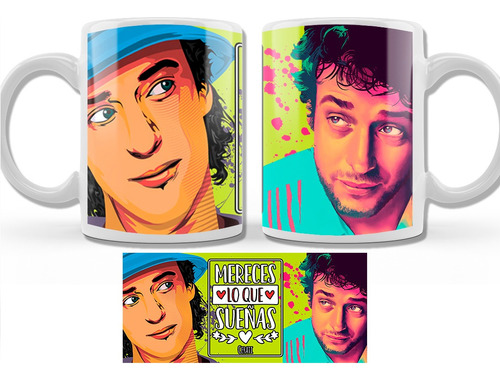 Taza Gustavo Cerati / Soda Stereo - Ceramica Calidad Premium