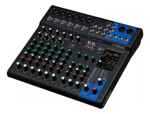 Escritorio de sonido analógico Yamaha MG12xuk de 12 canales, 110 entradas USB