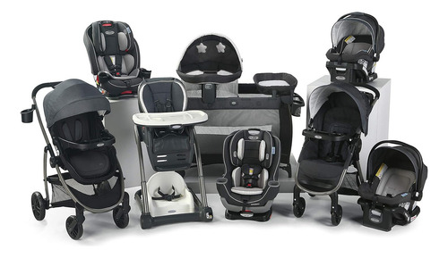 Graco Blossom - Silla Alta Convertible 6 En 1, Redmond, Trona Portátil Para Bebés Y Niños Pequeños, Elevador Y Taburete, Ideal Para Viajes