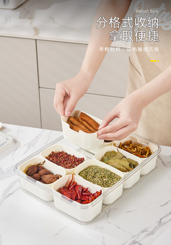 Refrigerador De Alimentos Con Múltiples Rejillas De Plástico