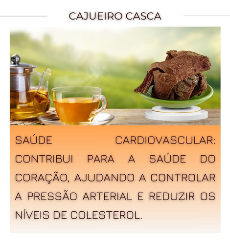 Cajueiro Casca | Chá | Ervas Secas P Chá 30g