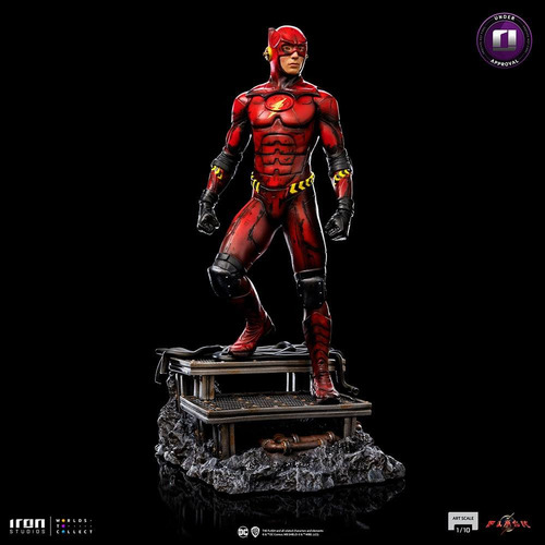 Estátua Flash Alternate The Flash Movie 1/10 Iron Studios