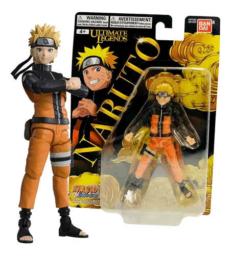 Naruto Boneco Ultimate Legends Naruto Uzumaki F0075-8 - BALAÚSTRES