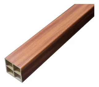 Poste Celosia Pergola Interior Wpc Tipo Madera Caoba 10 Pzs
