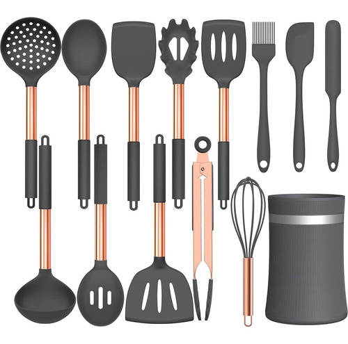 Umite Chef Juego Utensilio Cocina Silicona 14 Resistente