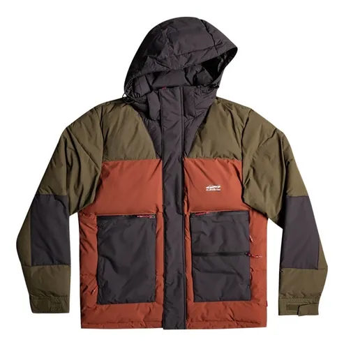 Campera Quiksilver Nomad Hombre Con Capucha, Otoño