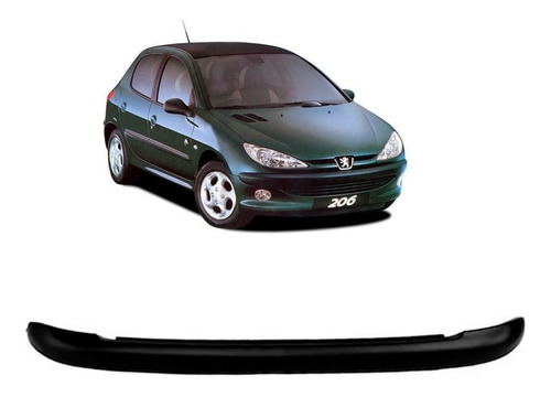 Moldura Parachoque Trasero Para Peugeot 206 2.0 2000 2007