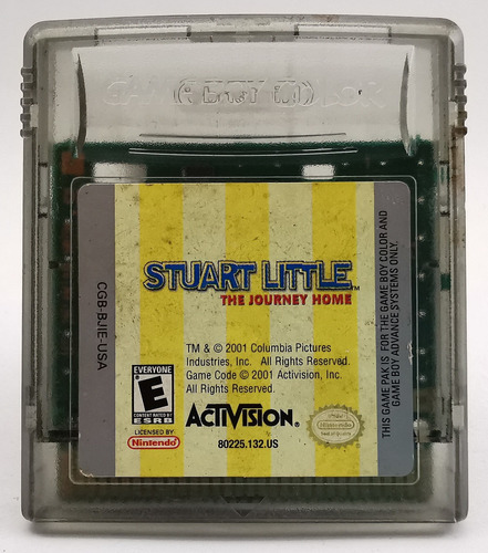 Stuart Little The Journey Home Gbc Nintendo * R G Gallery