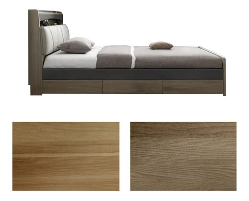 Imagen 5 de 6 de Cama Moderna Juvenil Md Inv-1009 - B1 Junior Class