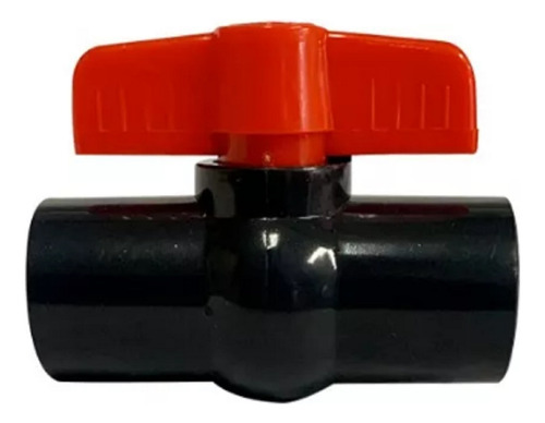Valvula Pvc De Bola Plastica 3/4 Soldable Pega
