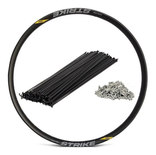 Kit Aro 29 Par Vzan Strike Pro Disc Tubeless Ready Com Raios