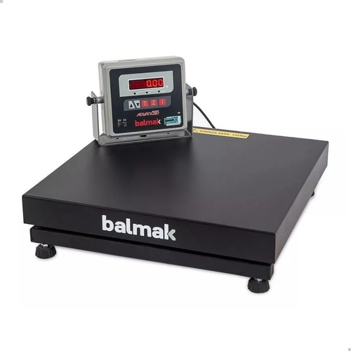 Balança industrial digital Balmak BK-Carbono 100kg 90V/250V cinza 50 cm x 50 cm