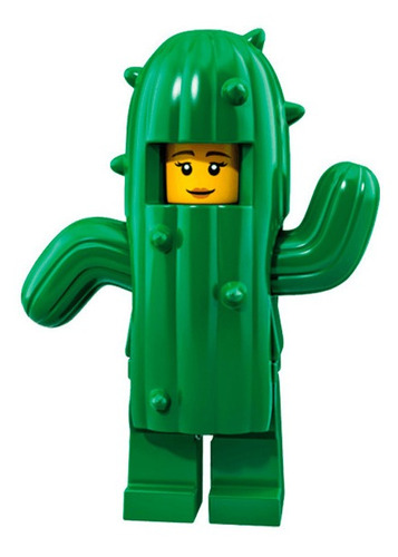Minifigura Chica Cactus Lego 71021 40 Aniversario