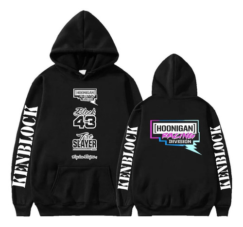 Sudadera Con Capucha Ken Block 43 Con Estampado De Letras Gr