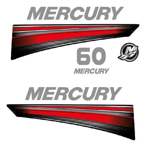 Calcos Mercury 60 Hp 2013 - 2017 2t M 63