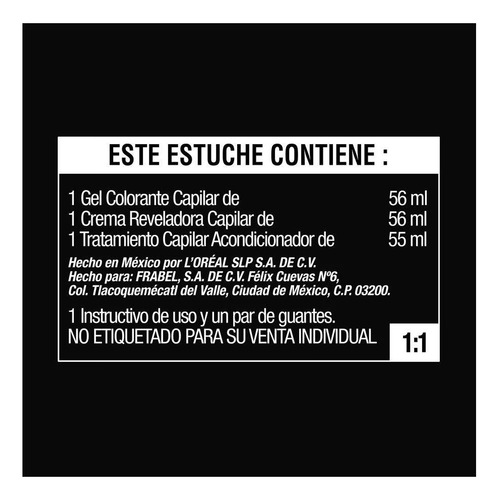 Tinte Preference Loréal Alto Brillotono 1.0