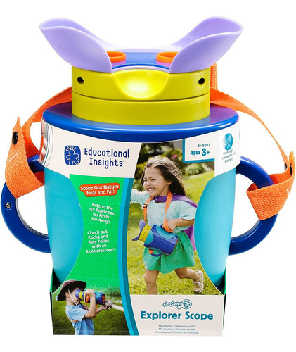 Educational Insights Geosafari Jr. Explorer - Telescopio Y M