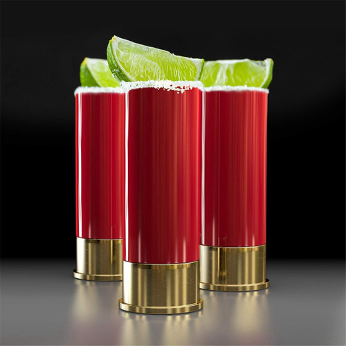 4 Vasos De Tiro De Calibre 12, Vaso De Chupito.
