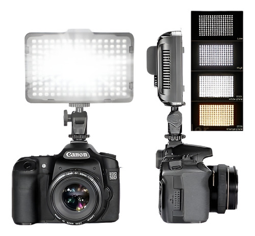 176 Leds 5600k Portable Video Studio Fotografía Luz Panel Pa