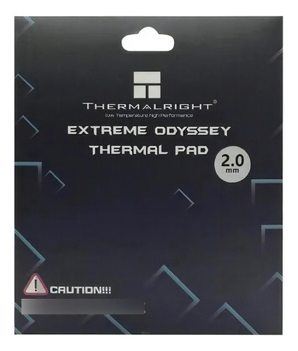Thermal Pad Extreme Odyssey 12,8w/mk 2.0mm 120x120mm Cor Cinza