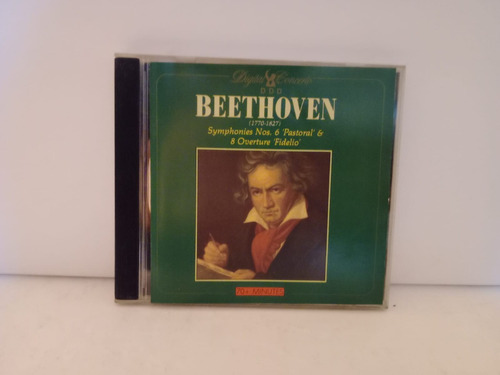 Beethoven- Symphonies N°6 & N°8- Cd, Brasil, 1989