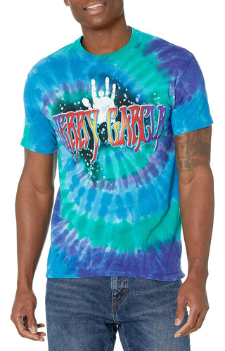 Liquid Blue Polera En Espiral García Cosmic Jerry Para Hom