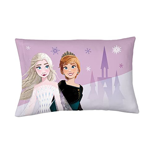 Frozen Elsa & Anna Beauty - Funda De Almohada Estándar De Sa