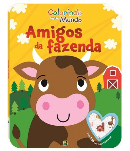 Livro Colorindo Meu Mundo Amigos Da Fazenda Todolivro