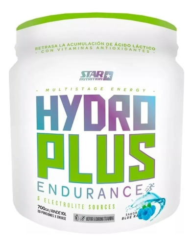 Star Nutrition Hydroplus+ Endurance 700gr Bebida Isotónica 