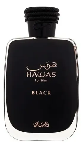 Perfume Rasasi Hawas Black 100ml Eau De Parfum - Masculino