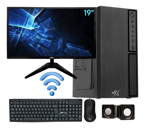 Cpu Pc I5 4ºger 16gb Ssd 240gb Vga 2gb Monitor 19 Fonte 500w