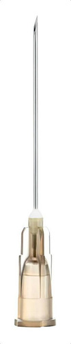 Aguja hipodérmica negra 30x0.7 mm Cx 100 Un