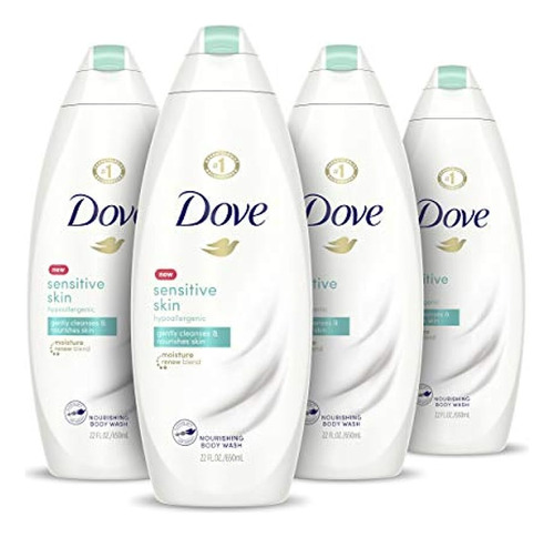 Dove Body Wash Hipoalergénico Y Sin Sulfatos Para Pieles Sen