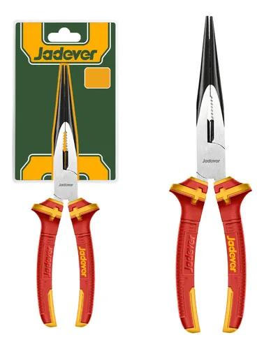 Pinza Aislada Punta Fina Recta 8 Jadever Jdpl2938 Lachispa