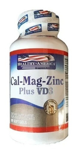 Calcio Magnesio Zinc Con Vit D - Unidad a $520